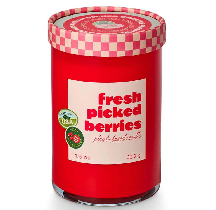 Fresh Picked Berries Lidded Candle