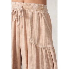 Aladdin Pants with Ruched Pockets