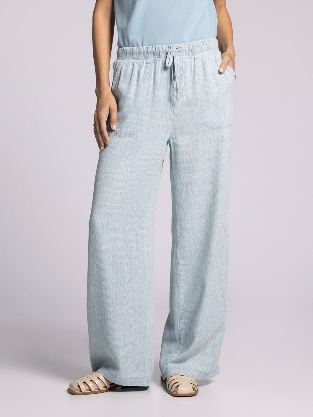 Blossom Pants in Mia Herringbone