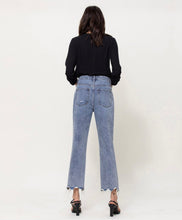 Ophelia Snow Criss Cross Boyfriend Jeans
