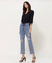Ophelia Snow Criss Cross Boyfriend Jeans