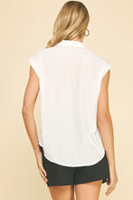 Button Down Blouse Top