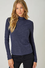 Knit Mock Neck Long Sleeve
