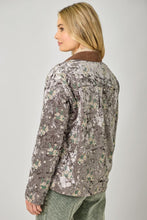 Embroidered Jacket in Ash