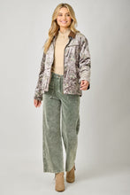 Embroidered Jacket in Ash