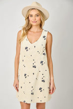 Embroidered Wash Shift Dress