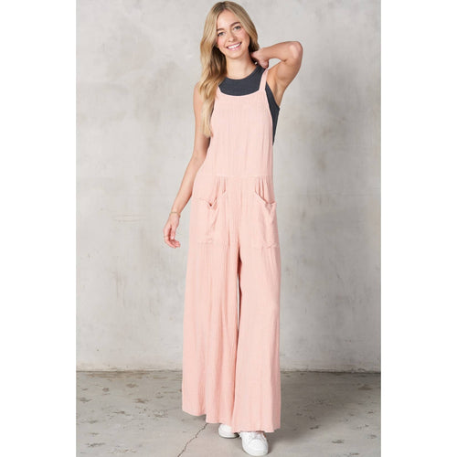 Vintage Garment Dyed Cotton Overall