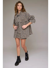 Cheetah Print Oversized Shacket