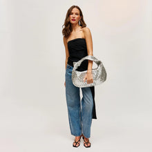 Dollie Woven Hobo in Gold or Silver