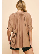 Mocha Tunic Top