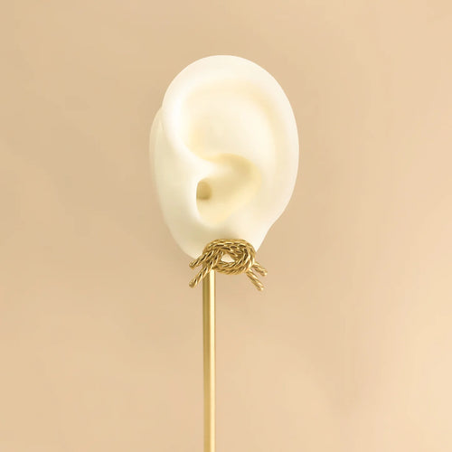 Rope Knot Stud Earrings