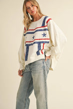 USA Star Graphic Sweatshirt