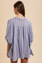 Oversized Striped Blouse
