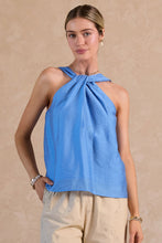 Twist Halter Neck Sleeveless Top