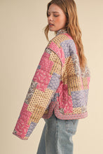 Multiprint Patchwork Quilted Jacket