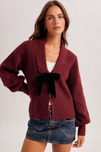 Velvet Ribbon Sweater Cardigan