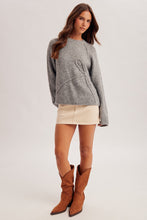 Ribbon Patched Cashmere Touch Sweater