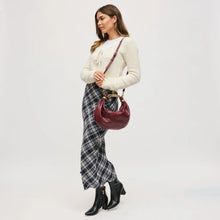 Carrie Crossbody in Wine