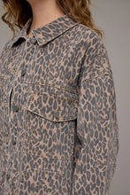 Cheetah Print Oversized Shacket