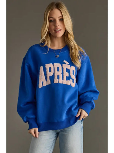 Apres Sweatshirt in Blue
