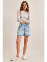 5" Inseam Mid-rise Sammie Barrel Shorts