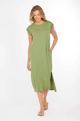 Cap Sleeve Column Dress