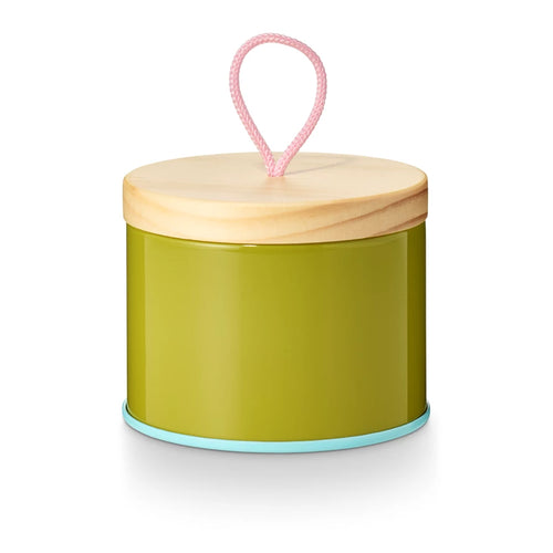 Summer Grass Sun Tin Candle