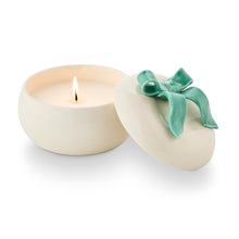 Citrus Crush Bow Ceramic Candle