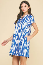 Print Mini Tunic Dress