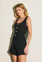 Black Suit Romper
