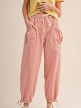 Striped Parachute Pants