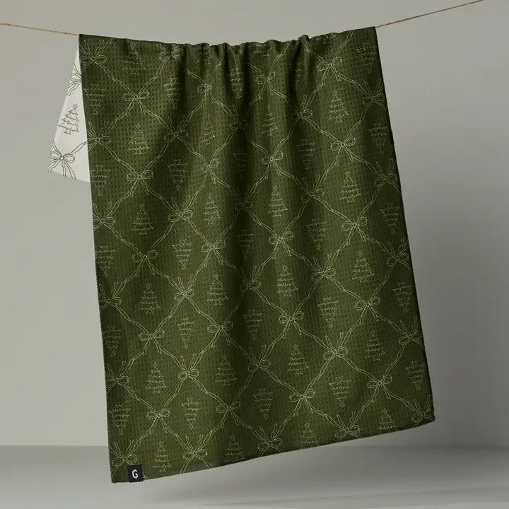 Luxe Geometry Kitchen Tea Towel