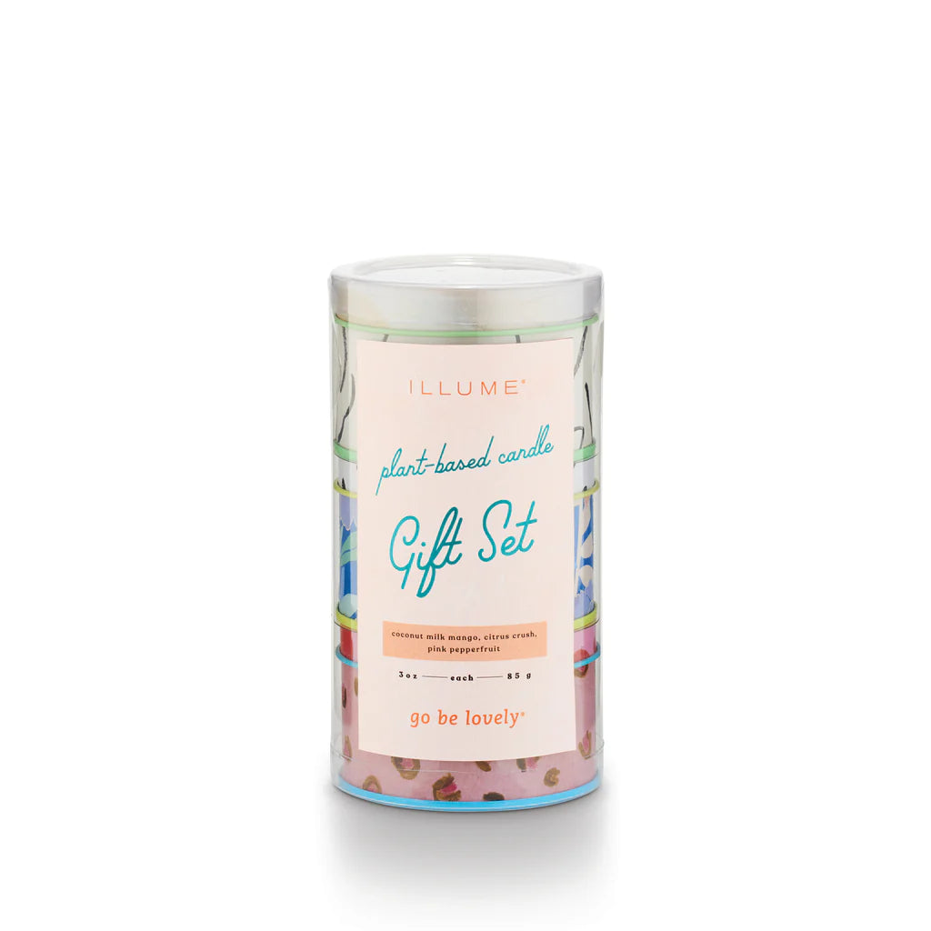 Go Be Lovely Mini Tin Trio Gift Set Go Be Lovely Mini Tin Trio Gift Set