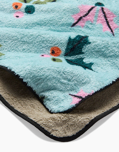 Berries Mint Plush Towel