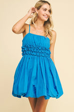 Bubble Hem Mini Dress