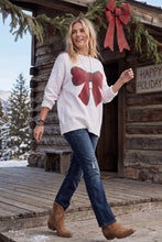 Oversized Bow Christmas Sweater