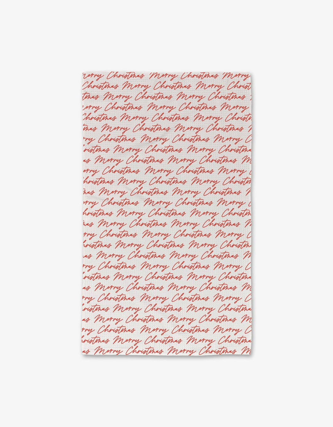 Christmas Greeting Luxe Hand Towel