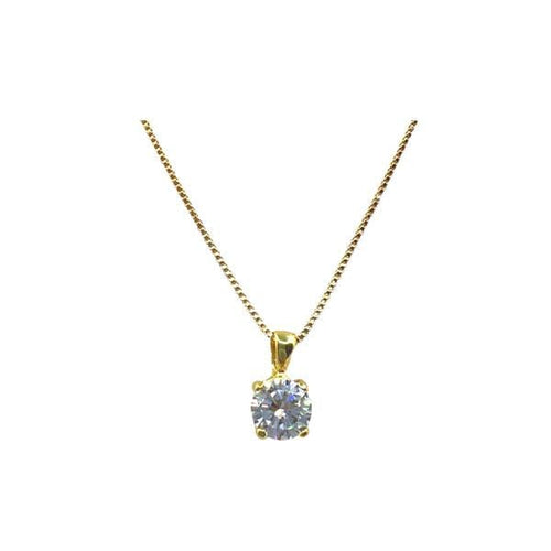 CZ 'Basket Set' Necklace