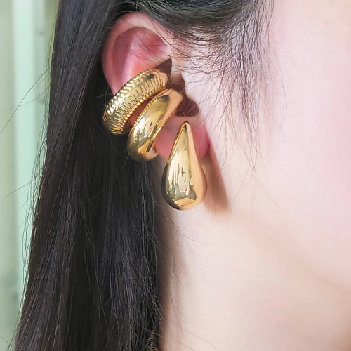 Rain Drop Large Earring