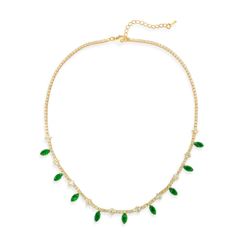 Emerald CZ Necklace