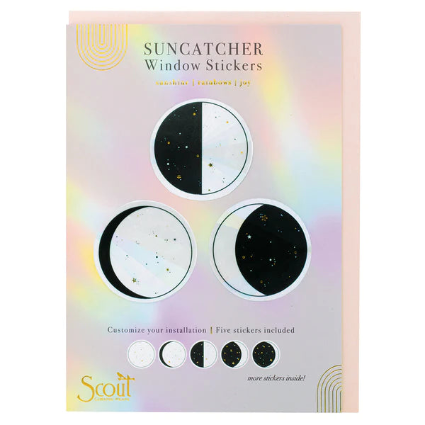 Moon Suncatcher Stickers