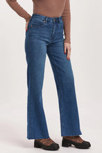 Violet Blue Fiona Solid Wide Leg Jeans