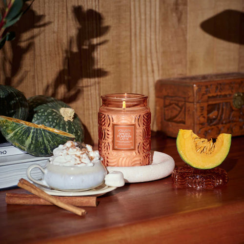 Spiced Pumpkin Latte - Large Jar Candle - Voluspa