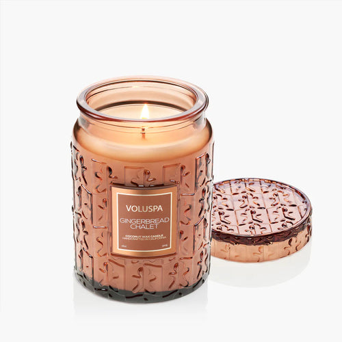 Gingerbread Chalet - Large Jar Candle- Voluspa