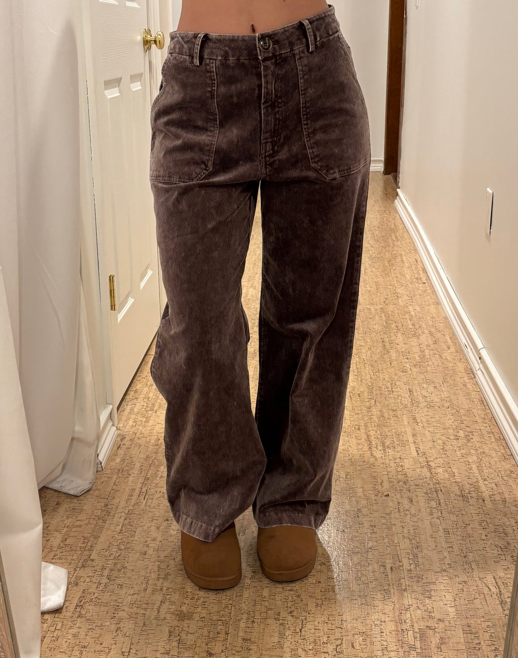 Washed Corduroy Trouser