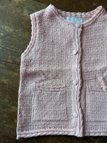 Sleeveless Sweater Top