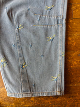 Embroidery Barrel Pants