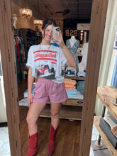 Gingham Shorts With Elastic Waistband