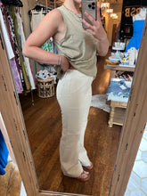 High Rise 33” Inseam Wide Comfort Flare with Seams