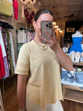 Half Sleeve Crew Tee
